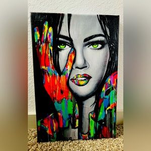 💕iCANVAS💕 Art By Natmir Lura -Beautiful canvas! W 12” W x 18” H